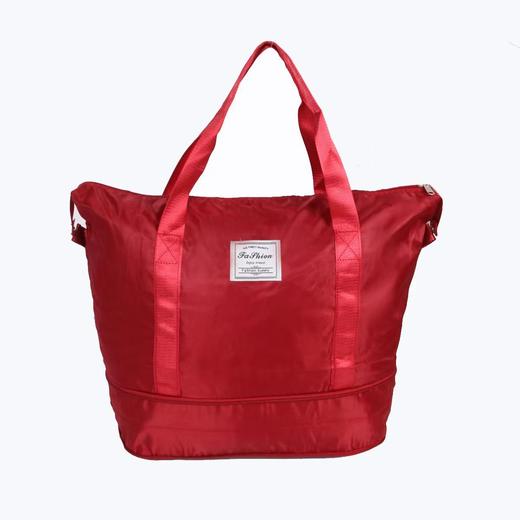 【健身旅行，自在潮搭】2024新款休闲大容量收纳瑜伽包 纯色简约牛津布旅行包 健身包 干湿分离运动手提单肩包-QQ 商品图14