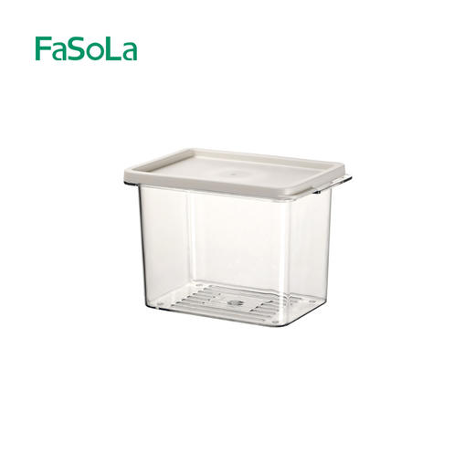 FaSoLa冰箱分装收纳盒透明密封盒冰柜整理神器食品冷冻专用保鲜盒 商品图5