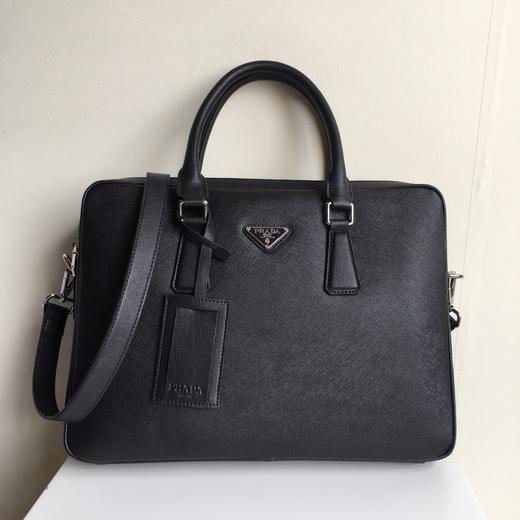 男士商务公文包大容量笔记本电脑手提包牛皮单肩斜挎包出差男款 商品图1