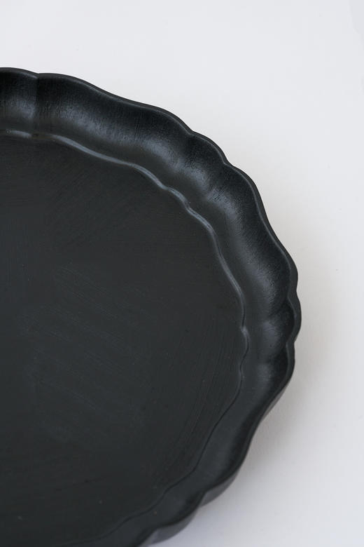 李钏毅&郭章乐22葵口席纹盘 商品图1