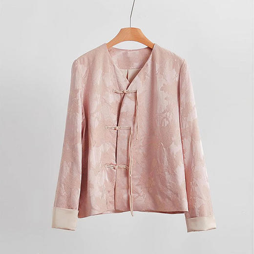 裁缝学苑AS248中国风盘扣新中式外套纸样阔腿长裤套装女装版型打版 商品图4