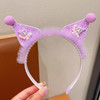 库洛米儿童发箍2024年新款女童卡通纱纱发卡小女孩不勒头头箍发饰 商品缩略图4