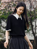 【商场同款】阿菁娜2024夏季新款假领舒适针织衫A29X301022 商品缩略图2