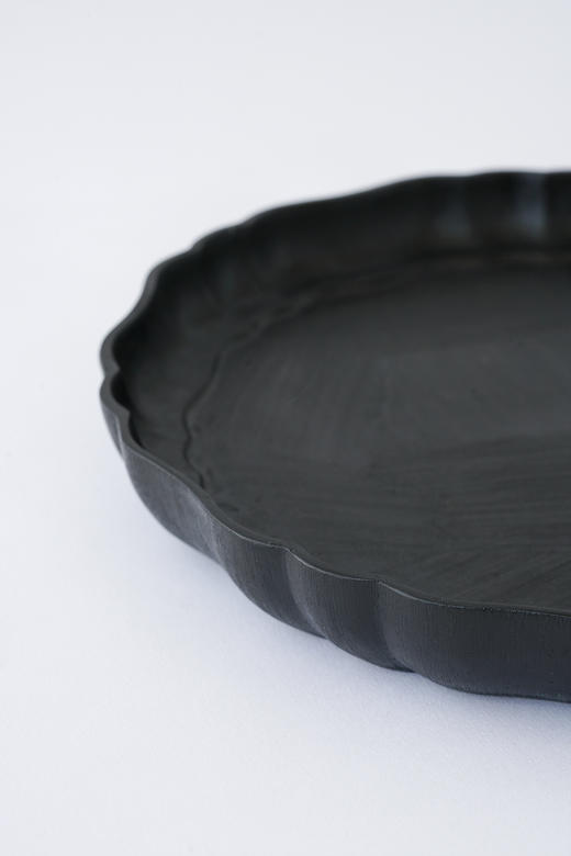 李钏毅&郭章乐22葵口席纹盘 商品图2