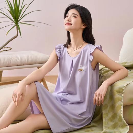 4F 三耳兔女士家居裙 商品图0