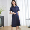 剩S/M/XL 米思阳2025夏季新款通勤气质短袖连衣裙职业高端修身A字裙女1969 商品缩略图1