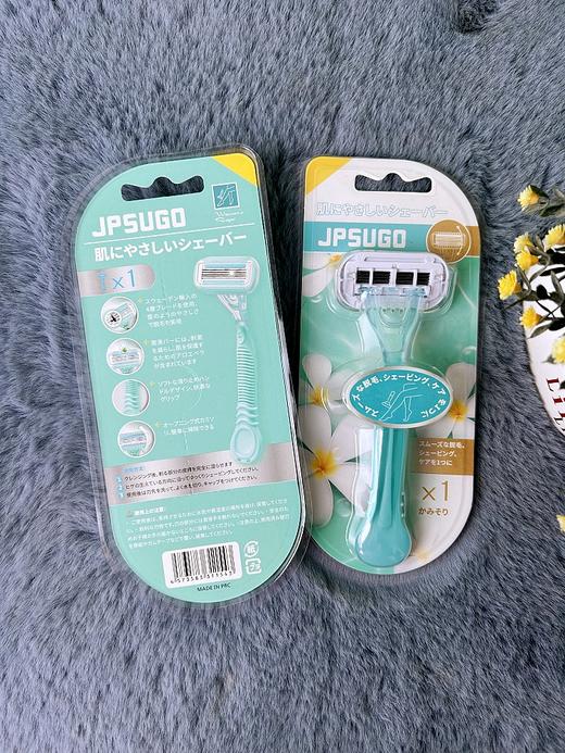 日本JPSUGO女士刮毛刀5刀片 一把入 商品图2