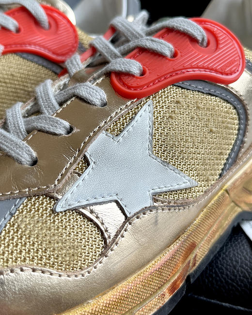 现货 THS 5.11-限时 GOLD 做旧复古运动鞋 2色 BZ1174 商品图9