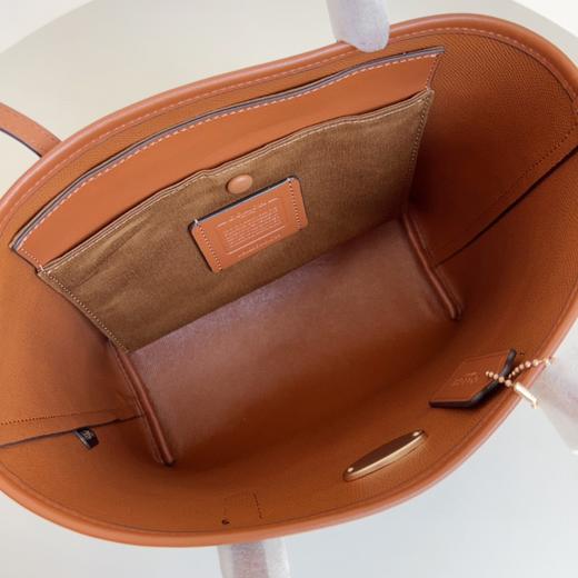 COA女包新款托特包经典老花双面购物袋通勤单肩菜篮子手提包 商品图13