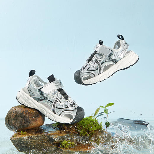 B.Duck小黄鸭童鞋夏季凉鞋27-35 B5285012 商品图2