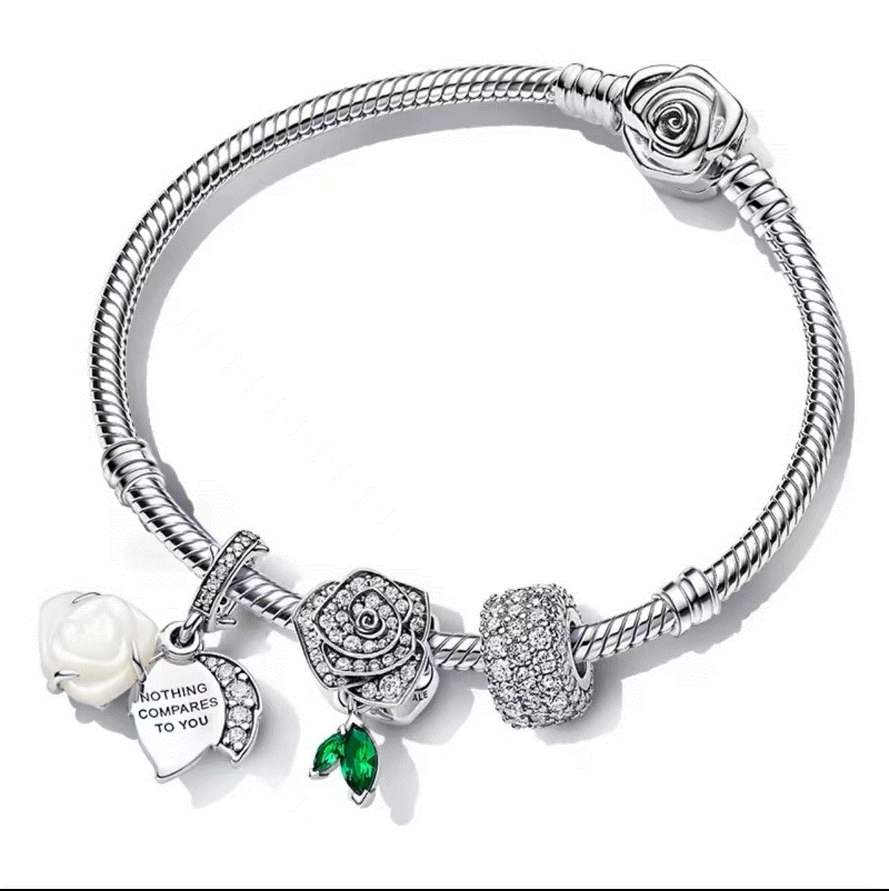 百货世界-潘多拉浪漫玫瑰手链套装