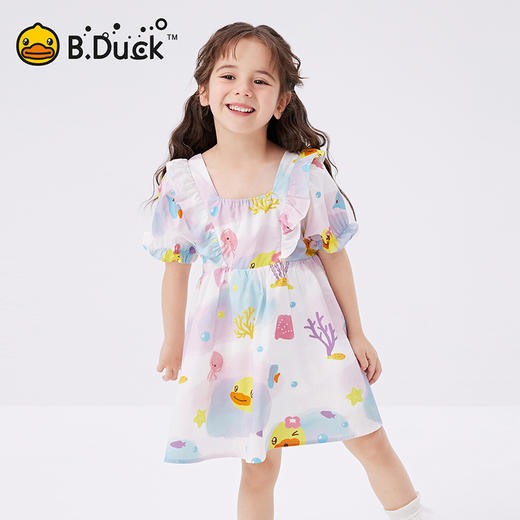 B.Duck小黄鸭童装夏季连衣裙90-130 FF2580003 商品图2