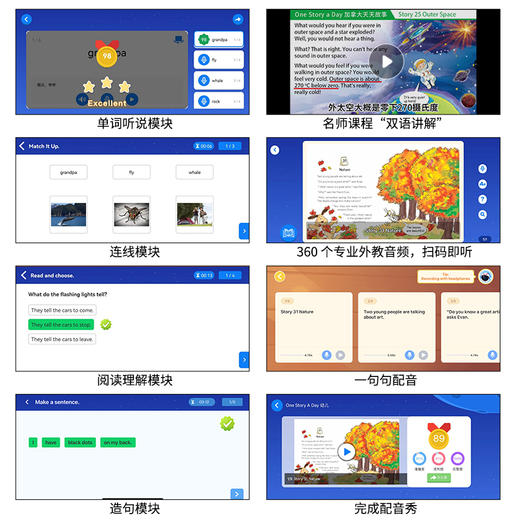 【ATM】点读版365One Story A Day幼儿+小学 24本套装 一天一个英文故事for Early Readers/Beginners幼儿小学版读物 onestory a day 商品图3