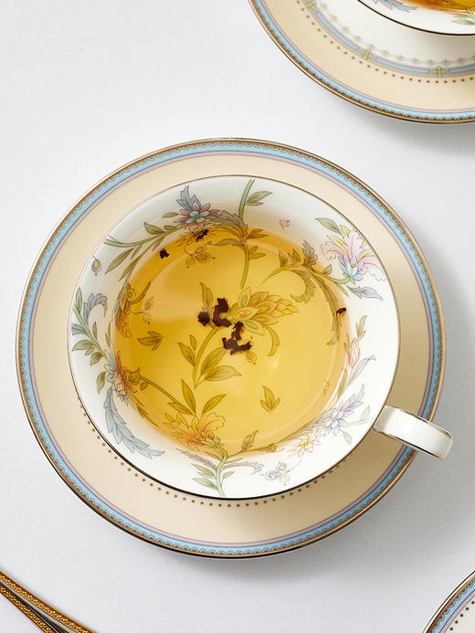 Noritake则武 JARDIN FLEURI骨瓷咖啡杯子精致下午茶具茶杯礼盒装 商品图1