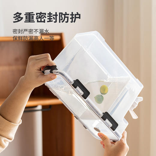 「享受清凉夏日！升级款」冷水壶夏用冰箱带水龙头过滤隔板密封防漏食品材质耐高温凉水壶餐饮用具 商品图3