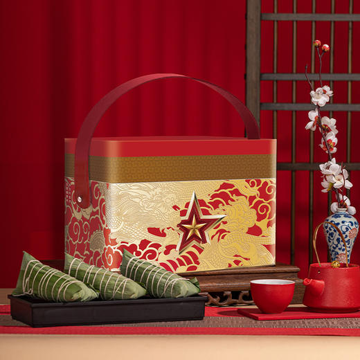 诸事大顺枕头粽礼盒1572克 商品图2