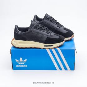 阿迪达斯boost E5情侣跑步鞋