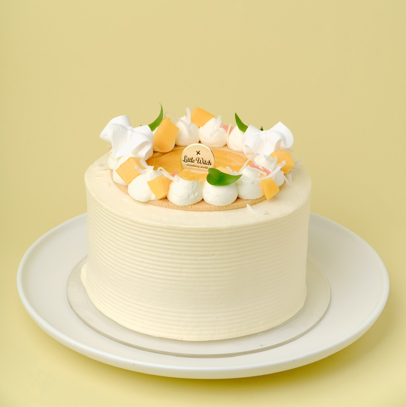 LITTLE WITCH固体杨枝甘露的终极呈现 变成奶油蛋糕