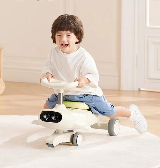 (包邮)Montresor萌兽小飞艇扭扭车/溜溜车-童真绿（1-5岁） 商品图0