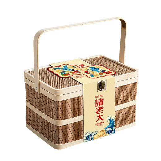 诸事玲珑枕头粽礼篮1260克 商品图1