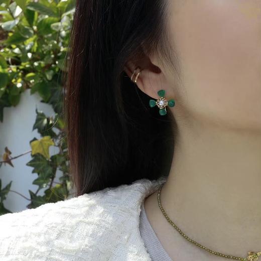 SpoiledBrat Jewelry四叶花瓣耳环 商品图3