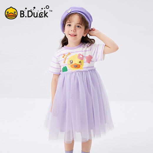 B.Duck小黄鸭童装夏季连衣裙90-130 FF2580002 商品图4