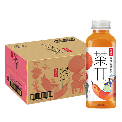 农夫山泉茶π玫瑰荔枝红茶500ml 商品图0