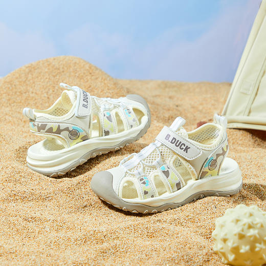 B.Duck小黄鸭童鞋夏季凉鞋26-35 B2586848 商品图2
