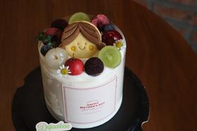 母亲形象小蛋糕