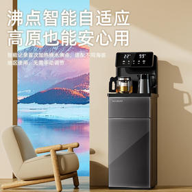 美菱（MeiLing）茶吧机家用高端智能语音 多功能遥控下置水桶客厅家用立式饮水机一体柜【蓝牙遥控+防溢烧水】MC-15 温热型/MC-15B冷热型