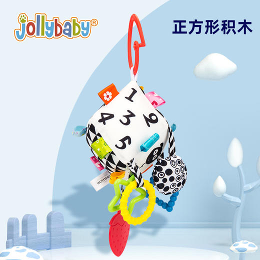Jollybaby新生儿训练礼盒，婴儿布书玩具，新生儿知觉激发互动套装（0-2岁） 商品图2