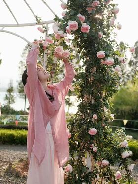 粉色真的绝，超显肤色，超美的