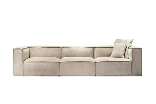 菲比 组合沙发 |  更多座位组合，皮布面料可选，详询客服 商品图0