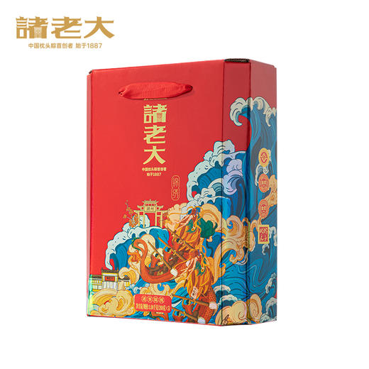 诸事锦绣枕头粽礼盒1000克 商品图5