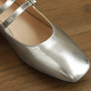 西遇银色玛丽珍鞋女新款法式晚风气质小银鞋中跟粗跟单鞋20046292 商品缩略图5