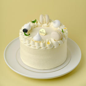 LITTLE WITCH 清爽宜人柠檬奶油蛋糕 夹心新鲜蓝莓