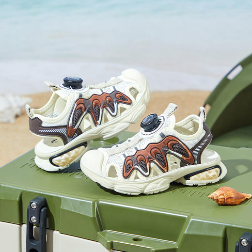 B.Duck小黄鸭童鞋夏季凉鞋28-33 B2586807 商品图4