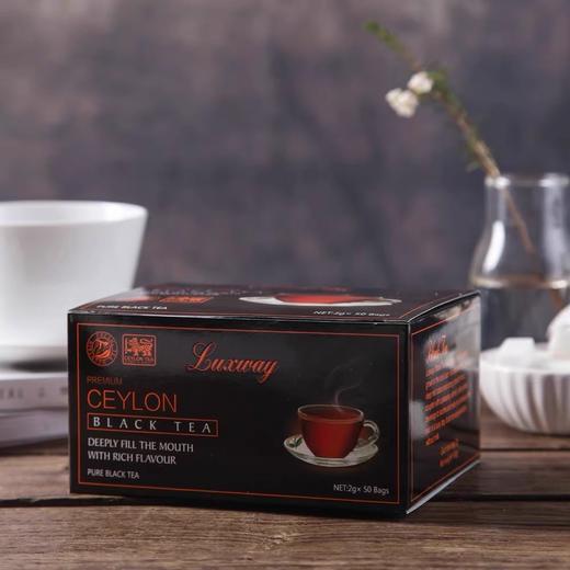 【奶茶红茶推荐】斯里兰卡进口乐卡斯锡兰红茶小包袋泡红茶100g/盒 【中欧班列直供】 商品图8