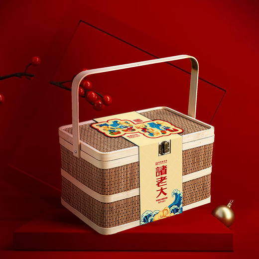 诸事玲珑枕头粽礼篮1260克 商品图2