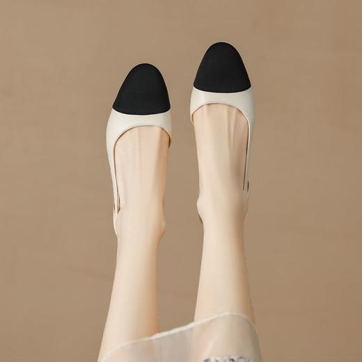 ZHR玛丽珍包头凉鞋女外穿小众性感法式小高跟凉鞋女2023新款夏季 商品图5