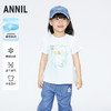 女童清凉T恤圆领短袖夏季新款安奈儿童装实体店同款XG421716 商品缩略图0