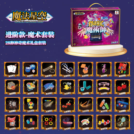 魔法星空魔术道具服饰套装礼盒玩具亲子互动儿童教育培训机构礼品_ym 商品图10