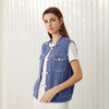 【无袖棉麻针织马甲】24年春夏新品女士棉麻薄款透气针织无袖小外套 商品缩略图3