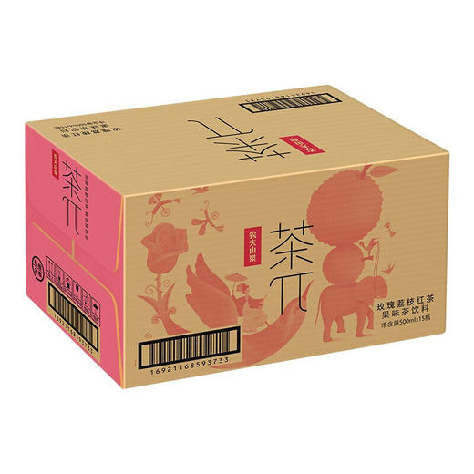农夫山泉茶π玫瑰荔枝红茶500ml 商品图2