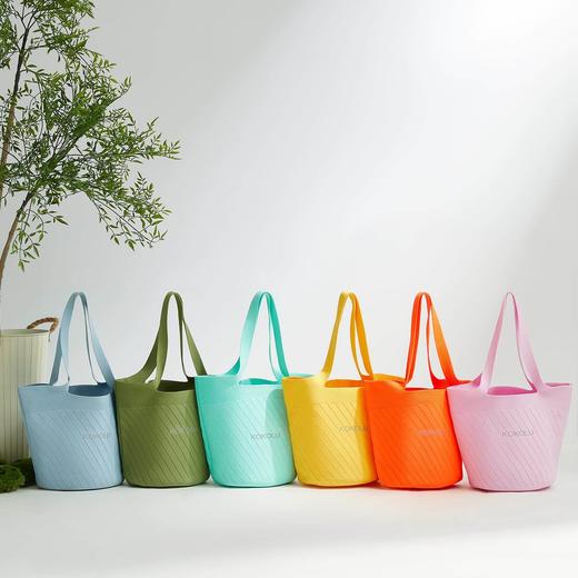 [单色中号]KOKOLU珂珂璐百搭轻便简约环保休闲包单色系列 商品图0