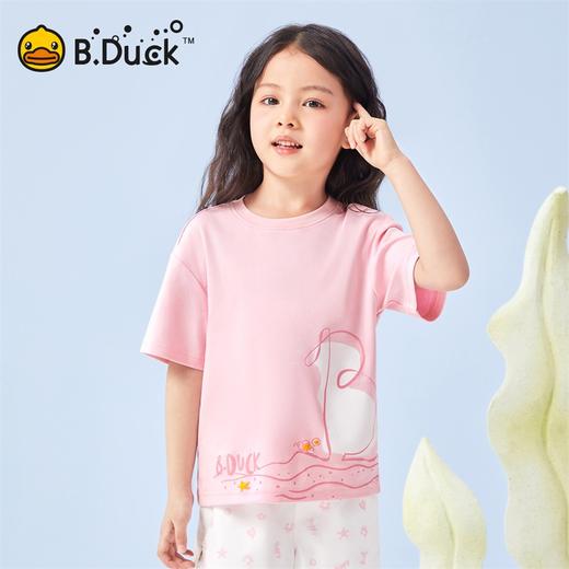 B.Duck小黄鸭童装夏季短袖T恤110-150 BF2501920 商品图3
