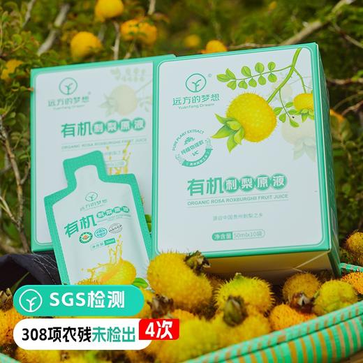 【检测SGS308项农残未检出 远方的梦想定制 有机刺梨原液】无添加无防腐无香精，富含VC等几百种营养元素，口感清香回甘 商品图0