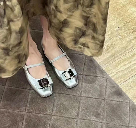 现货 THS 5.11-限时 SF菲拉家 复古羊皮芭蕾舞鞋 3色 BZ1173 商品图2