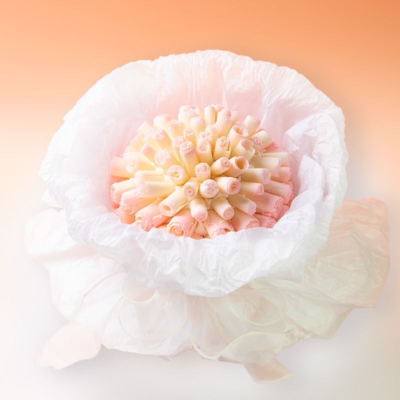 繁花·桃桃乌龙慕斯