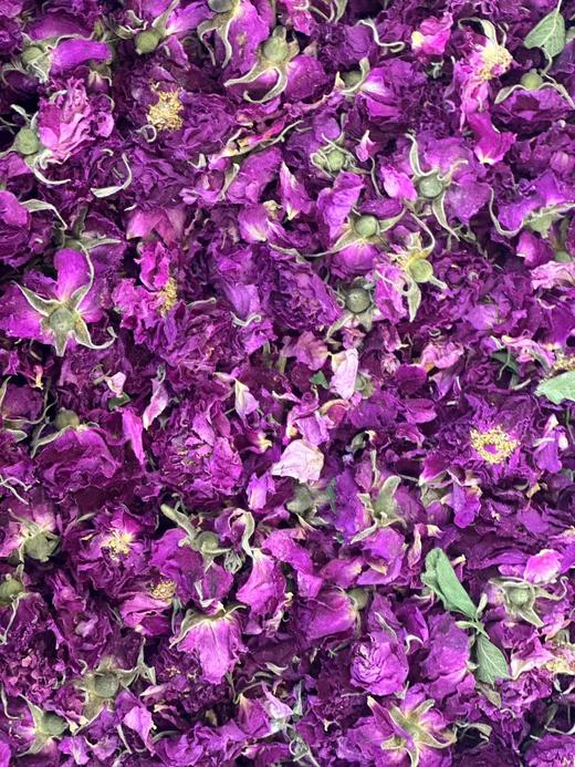 【散货花茶合集】花养美人 冻干墨红玫瑰/山东平阴花冠玫瑰花/洛神花 散货！ 商品图1